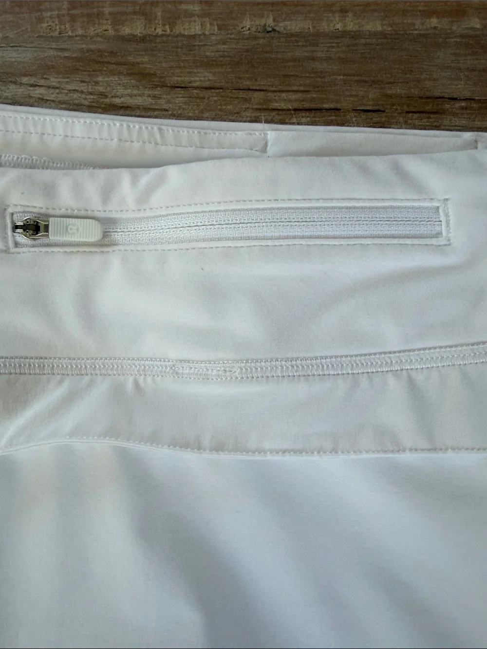 Lululemon Play off the pleats White Athletic Skirt skort